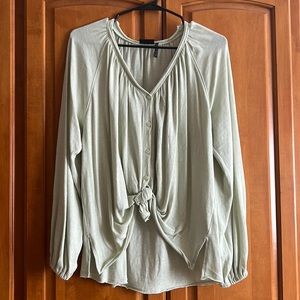 UO mint long sleeve